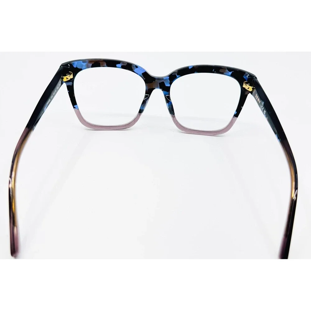 DKNY Eyeglasses Womens Blue Tortoise DK534S 270 Butterfly Frames 56-18-135